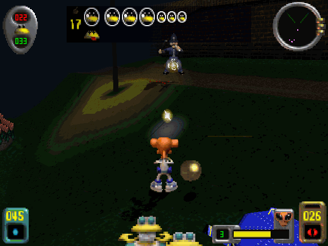 Attack of the Saucerman screenshot 4 for Playstation